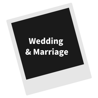 Wedding &amp; Marriage
