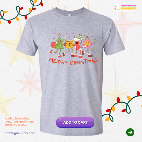 Celebrate Christmas Together in Style! | [NEW] Christmas T-Shirt Collection 🎄