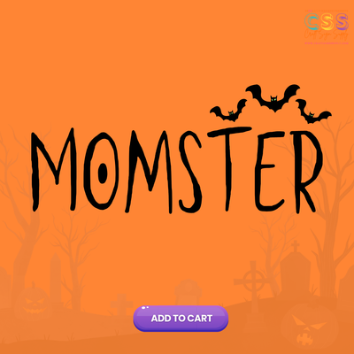 Haunt in Style with Our Halloween DTF Transfers! 🎃 | Direct-to-Film (DTF) Transfer | Momster 🦇