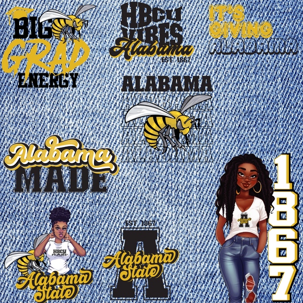 Patches for Jackets Patch Party Patch Kit Patches Iron On DTF Patches  Patches HBCU HBCU Savannah State University Jean Patches 