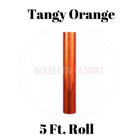 Tangy Orange Tangy Orange 5 Ft Roll|1 ft