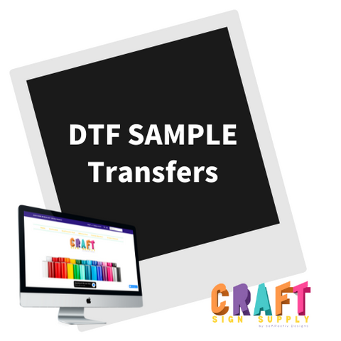 Sample DTF TRANSFERS