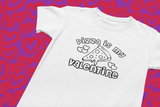 Children's Valentine Day Coloring Page DTF TRANSFERS READY TO PRESS -Children's Valentine DTF Transfer Coloring Bundle - Soft Feel Ink- dtf Ready For Press Screen. Print Heat transfer