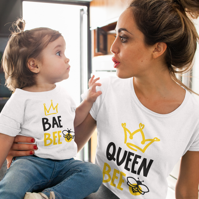 Queen Bee Bae Bee Mommy and Me DTF TRANSFER