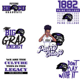 Patches for Jackets| Patch Party| Patch Kit| Patches Iron On| DTF Patches| Ready to Press DTF| Patches HBCU| Paine College| Jean Patches