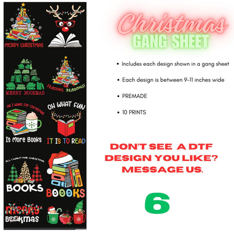 Christmas DTF Gang Sheet Bundles
