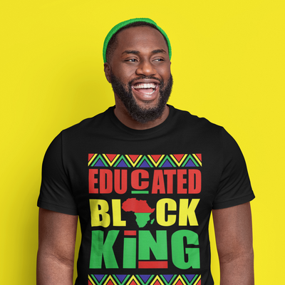 Educated Black King  DTF TRANSFER
