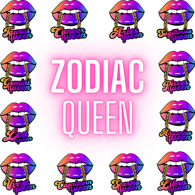 Zodiac Queen DTF TRANSFER