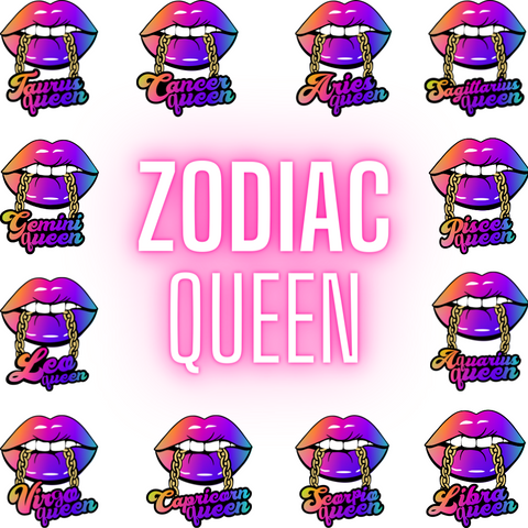 Zodiac Queen DTF TRANSFER